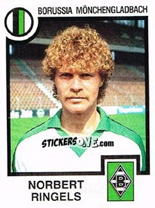 Sticker Norbert Ringels - German Football Bundesliga 1983-1984 n. 266 - Panini