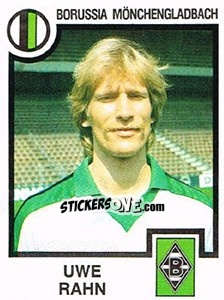 Cromo Uwe Rahn - German Football Bundesliga 1983-1984 n. 270 - Panini