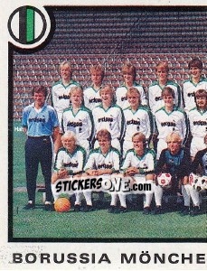 Figurina Team - German Football Bundesliga 1983-1984 n. 271 - Panini