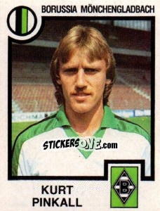 Cromo Kurt Pinkall - German Football Bundesliga 1983-1984 n. 273 - Panini