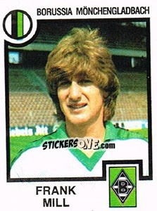Sticker Frank Mill - German Football Bundesliga 1983-1984 n. 278 - Panini