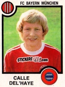 Cromo Calle Del'Haye - German Football Bundesliga 1983-1984 n. 292 - Panini