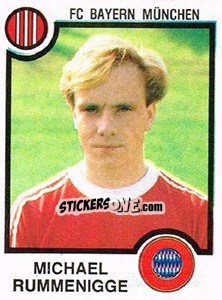 Cromo Michael Rummenigge - German Football Bundesliga 1983-1984 n. 293 - Panini