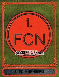 Figurina Badge - German Football Bundesliga 1983-1984 n. 300 - Panini