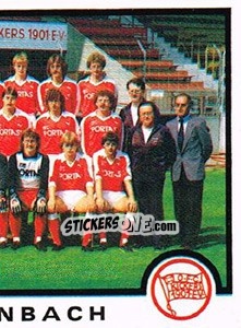 Cromo Team - German Football Bundesliga 1983-1984 n. 329 - Panini