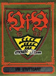 Cromo Badge - German Football Bundesliga 1983-1984 n. 338 - Panini