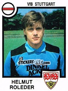 Figurina Helmut Roleder - German Football Bundesliga 1983-1984 n. 339 - Panini