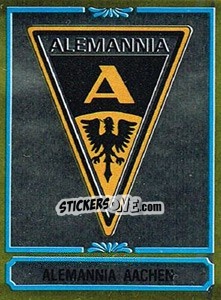 Figurina Badge - German Football Bundesliga 1983-1984 n. 376 - Panini