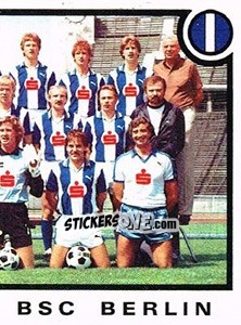 Cromo Team - German Football Bundesliga 1983-1984 n. 380 - Panini