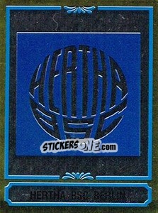 Cromo Badge - German Football Bundesliga 1983-1984 n. 381 - Panini