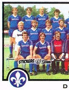 Cromo Team - German Football Bundesliga 1983-1984 n. 385 - Panini