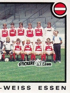 Sticker Team - German Football Bundesliga 1983-1984 n. 392 - Panini