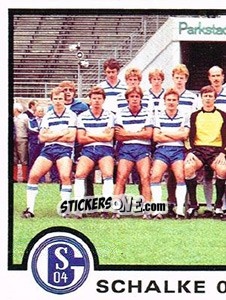 Figurina Team - German Football Bundesliga 1983-1984 n. 397 - Panini