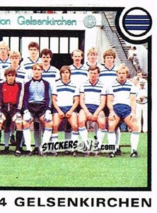 Figurina Team - German Football Bundesliga 1983-1984 n. 398 - Panini