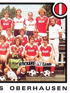 Sticker Team - German Football Bundesliga 1983-1984 n. 416 - Panini