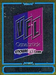Figurina Badge - German Football Bundesliga 1983-1984 n. 418 - Panini