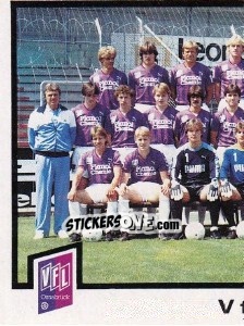 Figurina Team - German Football Bundesliga 1983-1984 n. 419 - Panini