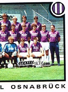Figurina Team - German Football Bundesliga 1983-1984 n. 420 - Panini