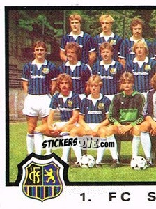 Sticker Team - German Football Bundesliga 1983-1984 n. 421 - Panini