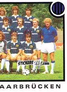 Sticker Team - German Football Bundesliga 1983-1984 n. 422 - Panini