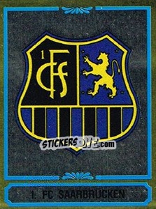 Sticker Badge - German Football Bundesliga 1983-1984 n. 423 - Panini