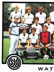 Sticker Team - German Football Bundesliga 1983-1984 n. 433 - Panini
