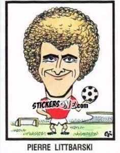 Sticker Pierre Littbarski - German Football Bundesliga 1983-1984 n. 447 - Panini