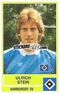 Sticker Ulrich Stein - German Football Bundesliga 1984-1985 n. 149 - Panini