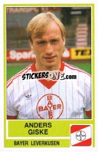Cromo Anders Giske - German Football Bundesliga 1984-1985 n. 226 - Panini