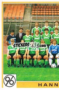 Figurina Team - German Football Bundesliga 1984-1985 n. 385 - Panini
