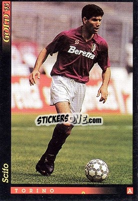 Figurina V. Scifo - GOLD Calcio 1992-1993 n. 152 - Score