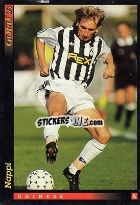Cromo M. Nappi - GOLD Calcio 1992-1993 n. 162 - Score
