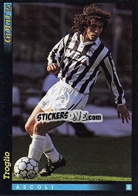 Sticker P. Troglio - GOLD Calcio 1992-1993 n. 169 - Score