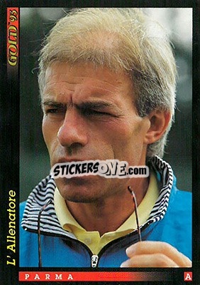 Cromo L'allenatore - GOLD Calcio 1992-1993 n. 111 - Score