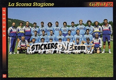 Cromo La scorsa stagione