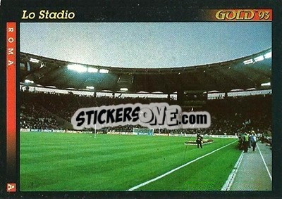 Figurina La stadio - GOLD Calcio 1992-1993 n. 127 - Score