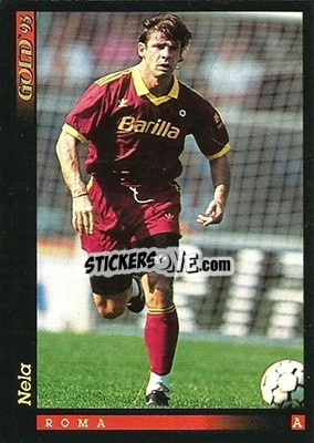 Cromo S. Nela - GOLD Calcio 1992-1993 n. 132 - Score