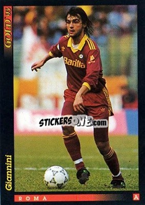 Figurina G. Giannini - GOLD Calcio 1992-1993 n. 134 - Score