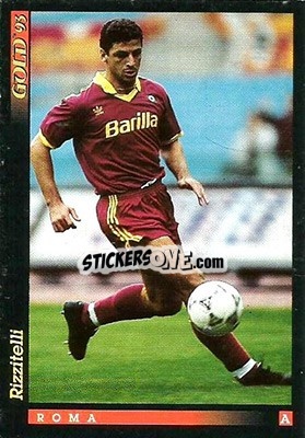 Figurina R. Rizzitelli - GOLD Calcio 1992-1993 n. 135 - Score