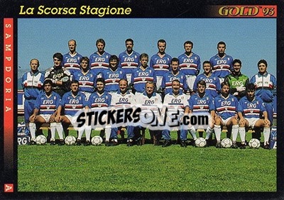Cromo La scorsa stagione