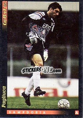 Cromo G. Pagliuca - GOLD Calcio 1992-1993 n. 139 - Score