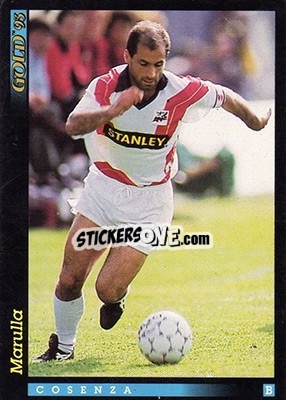 Cromo L. Marulla - GOLD Calcio 1992-1993 n. 183 - Score