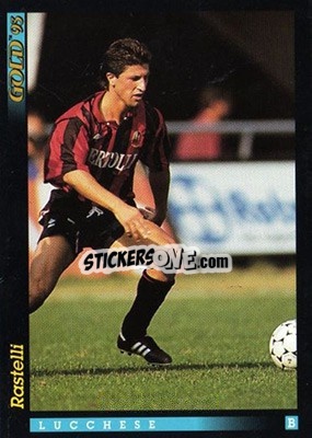 Figurina M. Rastelli - GOLD Calcio 1992-1993 n. 191 - Score