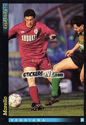 Cromo D. Morello - GOLD Calcio 1992-1993 n. 210 - Score