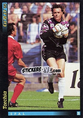 Cromo D. Torchia - GOLD Calcio 1992-1993 n. 211 - Score