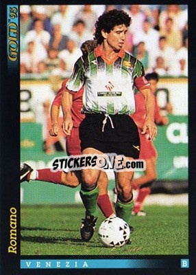 Cromo F. Romano - GOLD Calcio 1992-1993 n. 221 - Score