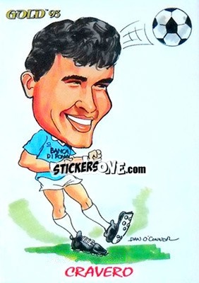 Cromo R. Cravero - GOLD Calcio 1992-1993 n. 237 - Score