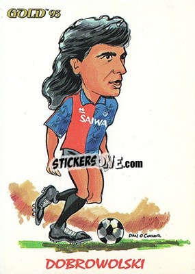Cromo I. Dobrowolski - GOLD Calcio 1992-1993 n. 242 - Score