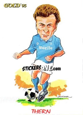 Cromo J. Thern - GOLD Calcio 1992-1993 n. 276 - Score