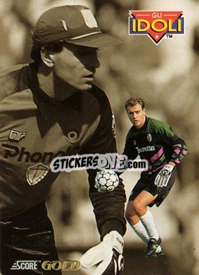 Sticker L. Marchegiani / I. Bordon - GOLD Calcio 1992-1993 n. 280 - Score